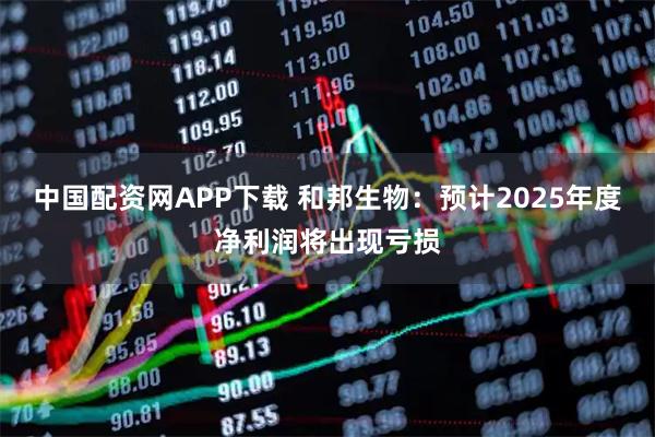 中国配资网APP下载 和邦生物：预计2025年度净利润将出现亏损
